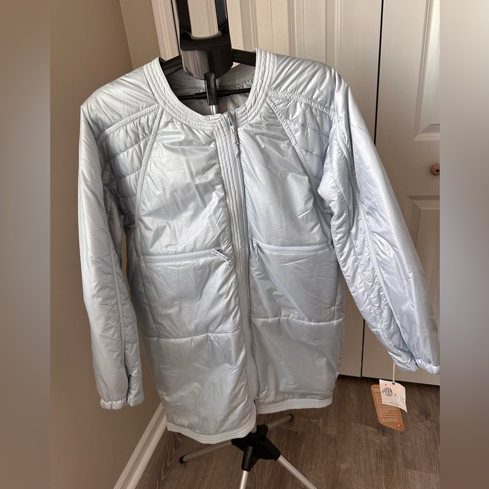 Ice blue free people jacket